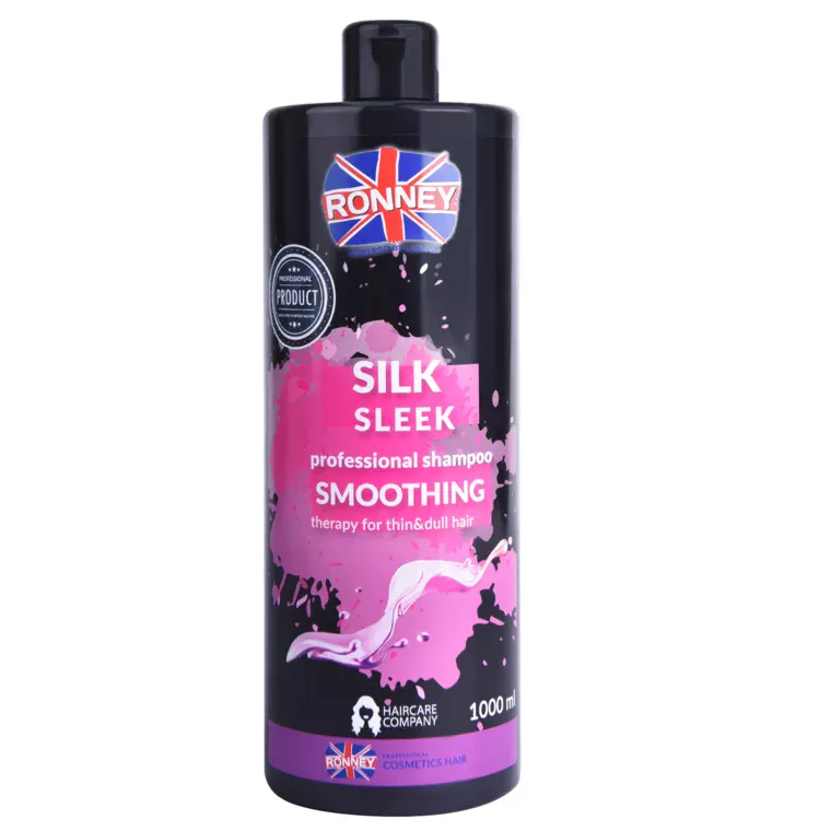 Šampon za tanku kosu - Silk Sleek — 1000 ml — slika 1