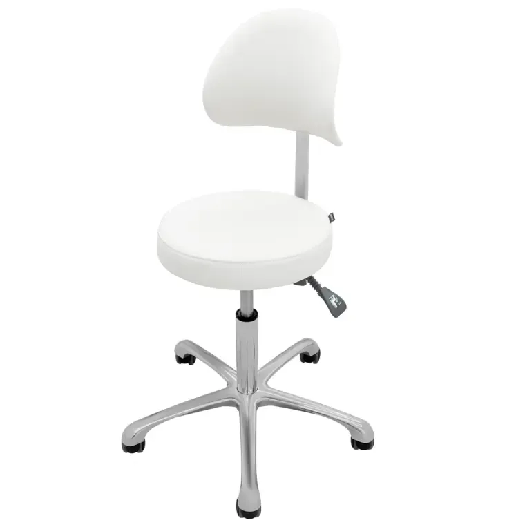 Pomoćna stolica 1025B — Bela — slika 1