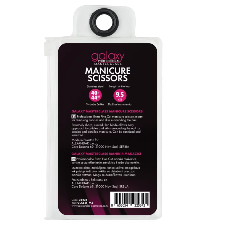 Makazice za manikir - Masterclass GLX551 — slika 4
