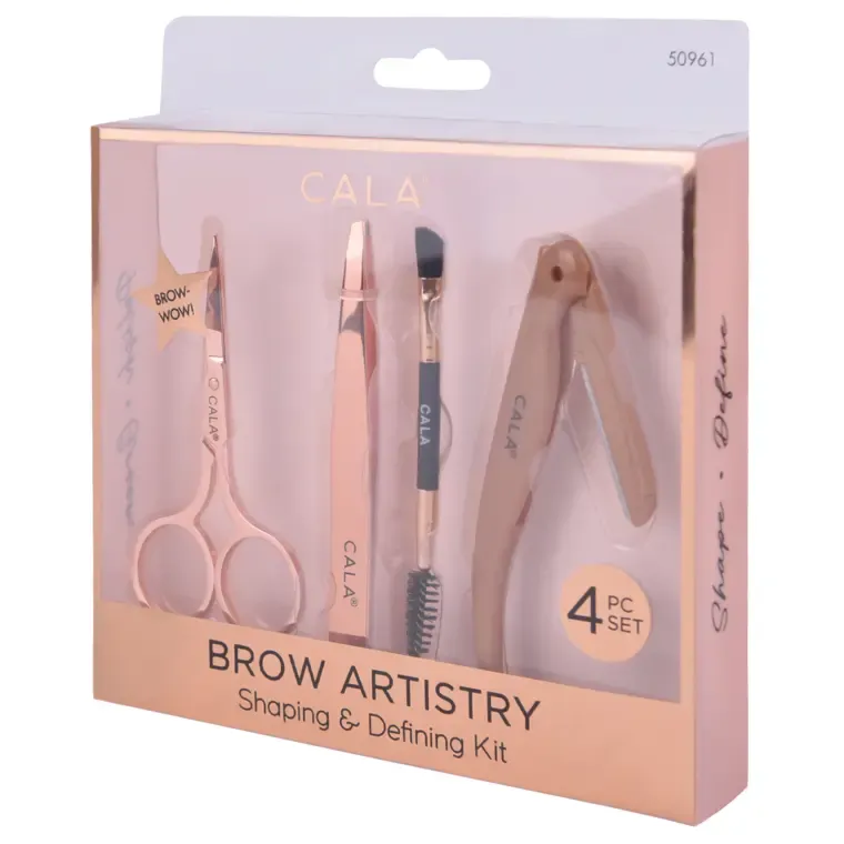 Set pribora za stilizovanje obrva - Brow Artistry Rose Gold — slika 1