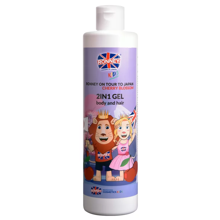 Dečji gel za kosu i telo - cvet trešnje 300 ml