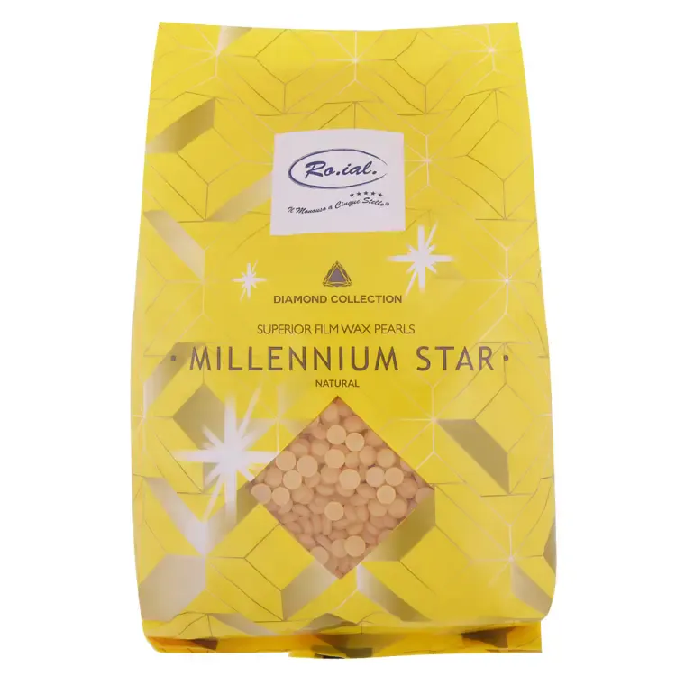 Vosak za toplu depilaciju u granulama ROIAL Natural 1000g — slika 1