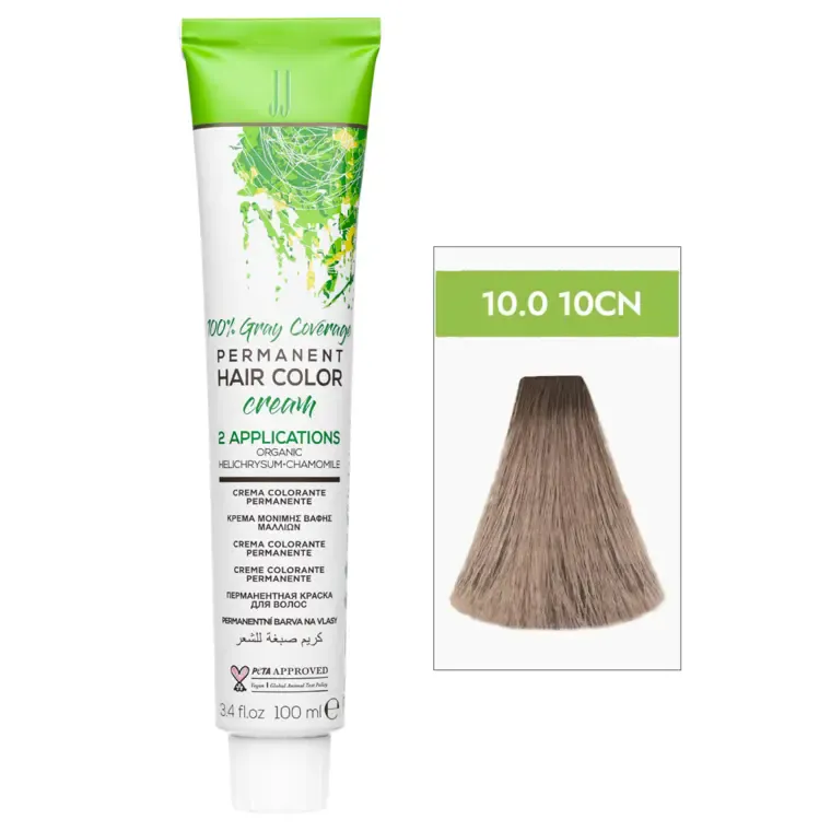 Prirodne hladne nijanse - farba za kosu Gray Coverage 100 ml — 10.0-10CN Prirodna hladna ultra svetloplava — slika 1