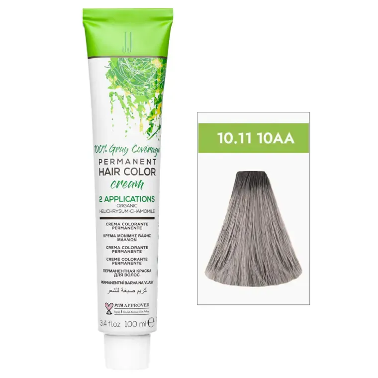 Intenzivne pepeljaste nijanse - farba za kosu Gray Coverage 100 ml — 10.11-10AA Intenzivna pepeljasta ultra svetloplava — slika 1