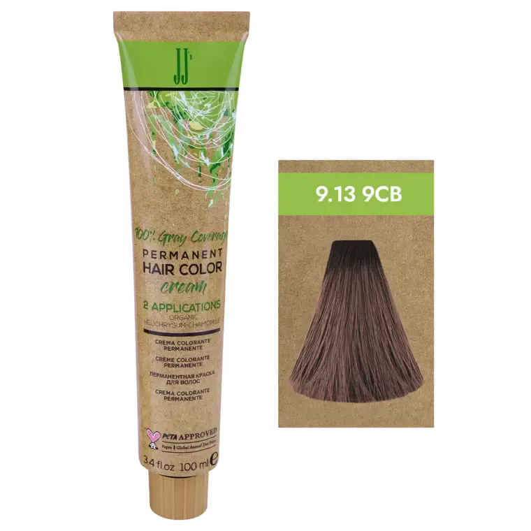 Hladne bež nijanse - farba za kosu Gray Coverage 100 ml — 9.13-9CB Bež hladna veoma svetloplava — slika 1