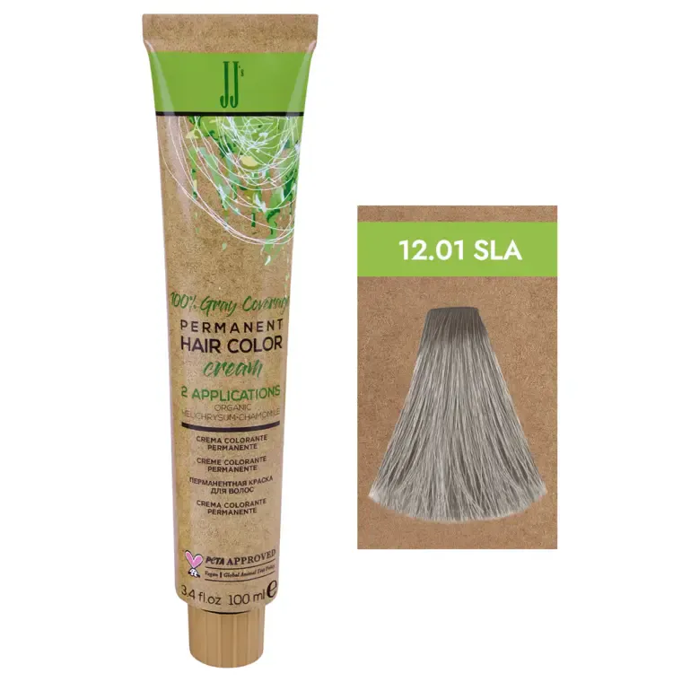 Super svetle nijanse - farba za kosu Gray Coverage 100 ml — 12.01 SLA Superplatinasta pepeljasta plava — slika 1