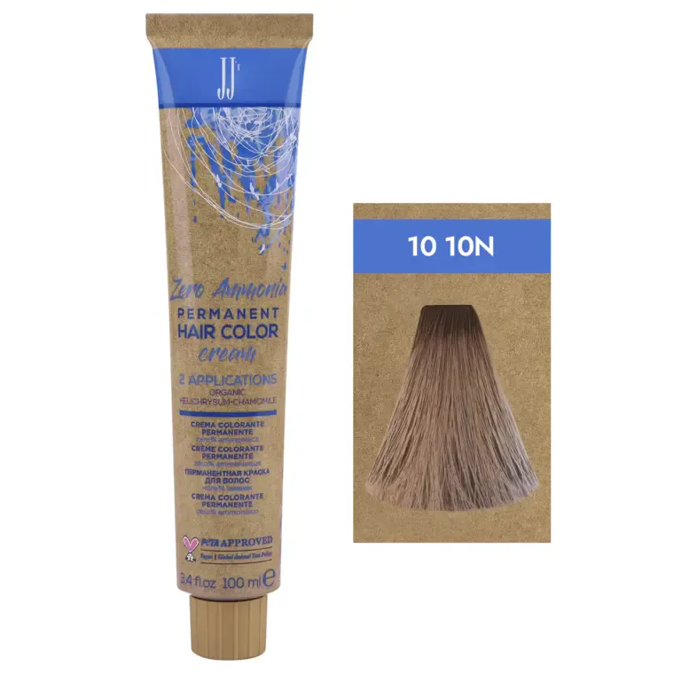 Prirodne nijanse - farba za kosu Zero Ammonia 100 ml — Ultra svetloplava 10-10N — slika 1