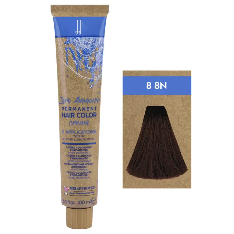 Prirodne nijanse - farba za kosu Zero Ammonia 100 ml — Svetloplava 8-8N — slika 1