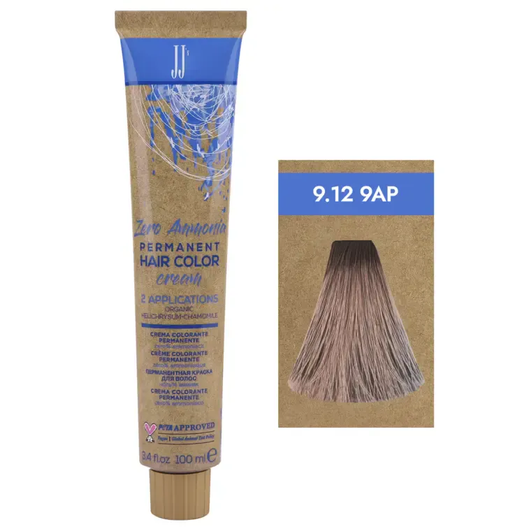Pepeljaste biserne nijanse - farba za kosu Zero Ammonia 100 ml — slika 1