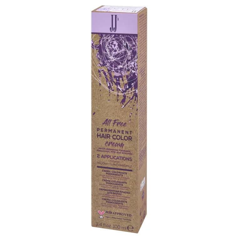 Ljubičaste nijanse - farba za kosu All Free 100 ml — slika 2