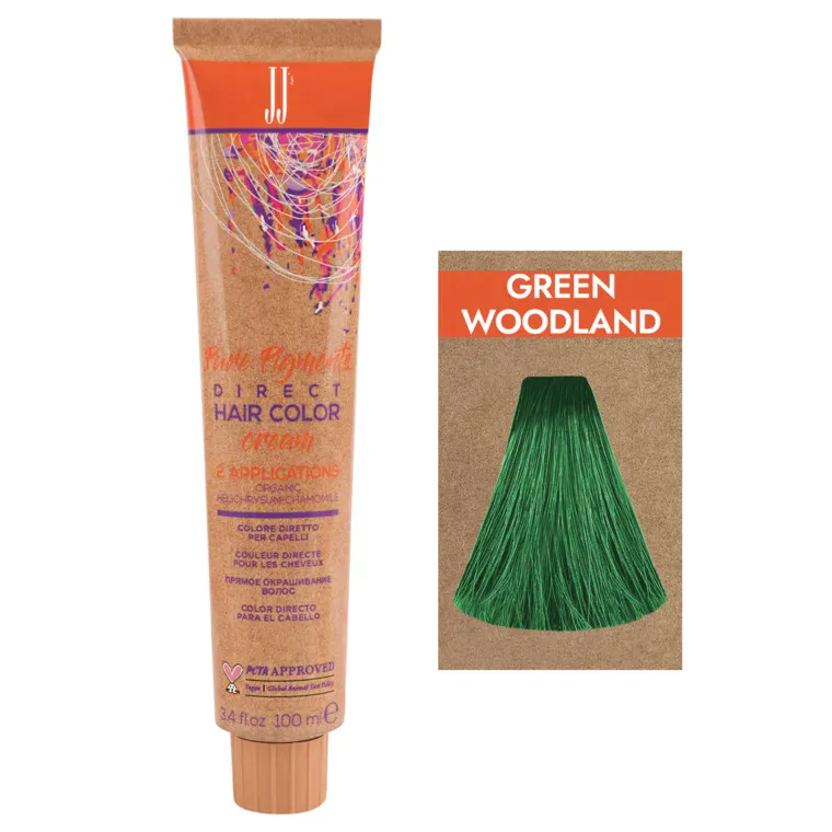 Intenzivne nijanse - pigment za kosu Direct Color — Green Woodland — slika 1
