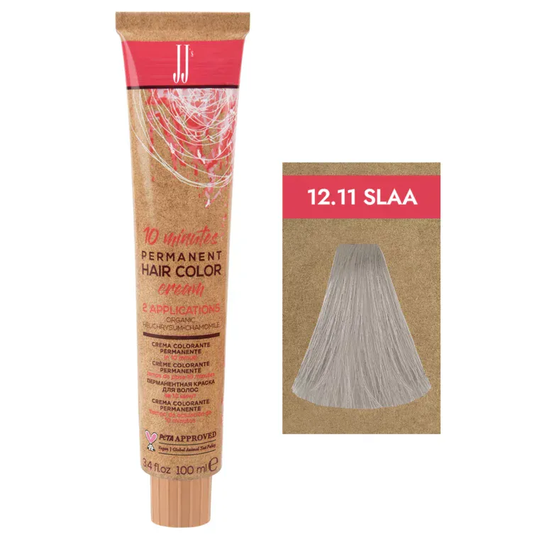Super svetle nijanse - farba za kosu 10 Minutes 100 ml — Specijalna plava intenzivna pepljasta 12.11-SLAA — slika 1
