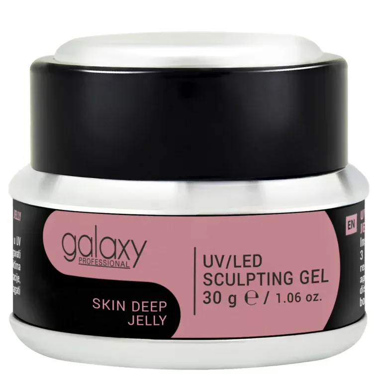 Gradivni kamuflažni gel za nadogradnju noktiju - UV/LED Skin Deep Jelly — 30g — slika 1
