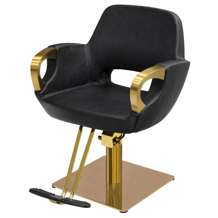 Frizerska stolica YL351 Gold — slika 1