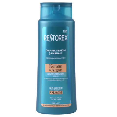 Šampon za obnavljanje kose RESTOREX keratin i argan