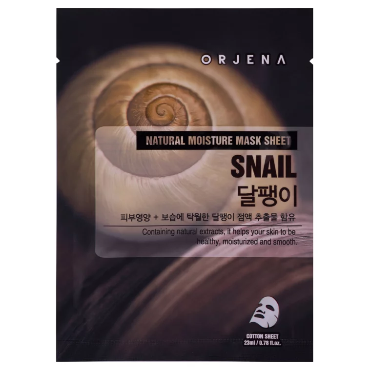 Sheet maska za lice ORJENA puževa sluz