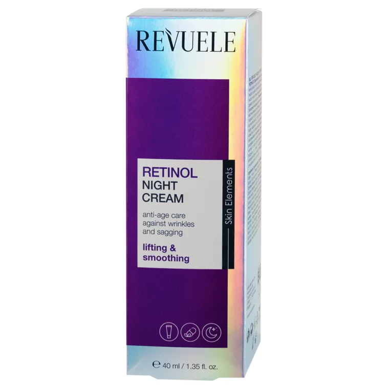Noćna krema za lice - Skin Elements Retinol 40 ml — slika 3