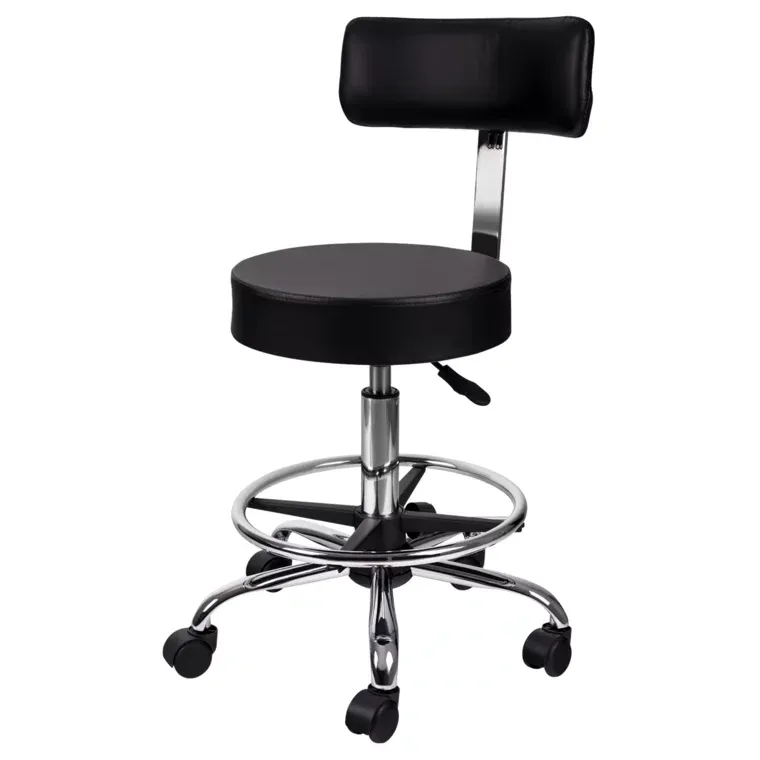 Pomoćna stolica MST002-2 — Crna — slika 1