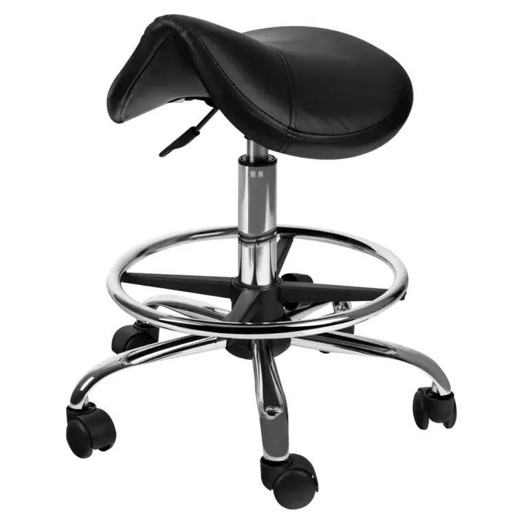 Pomoćna stolica MST003-2 — Crna — slika 1