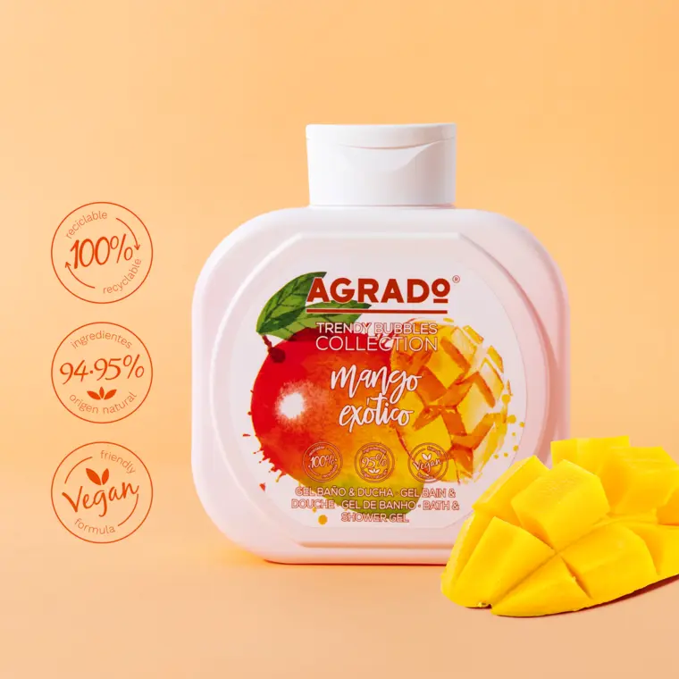 Gel za tuširanje i kupka - Exotic Mango 750 ml — slika 4