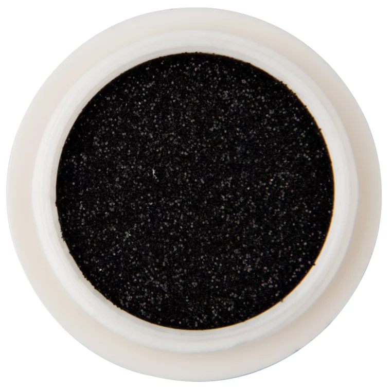 Gliter prah za nokte ASNGP206-7 crni 1g