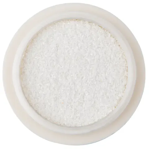 Gliter prah za nokte ASNGP206-8 beli 1g