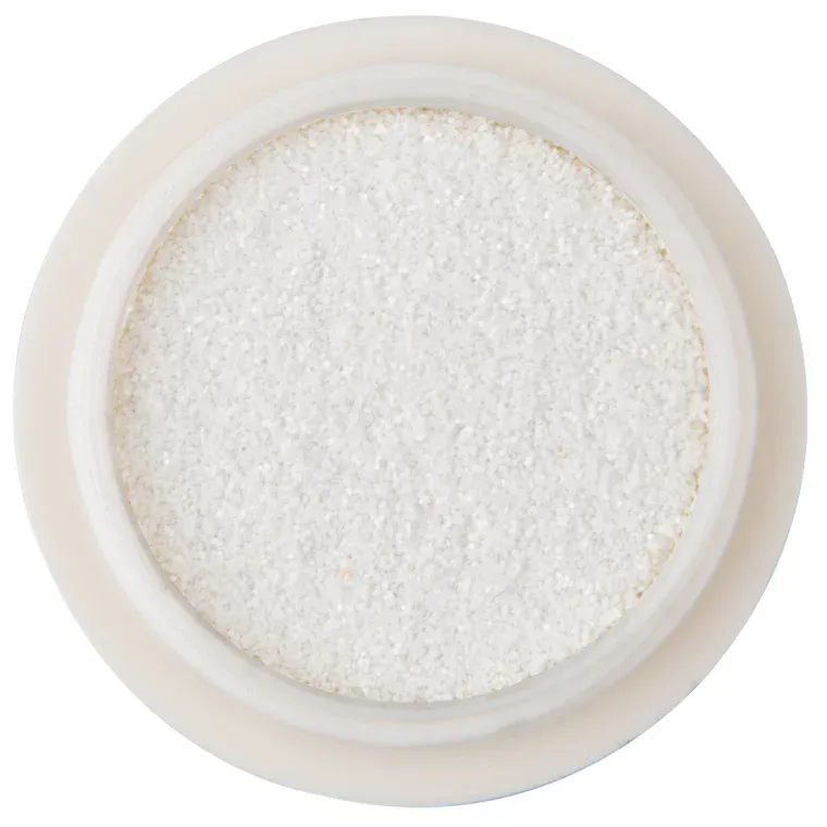 Gliter prah za nokte ASNGP206-8 beli 1g — slika 1