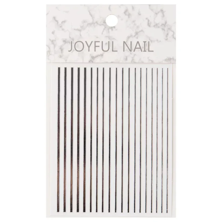 Strip trake za nail art Silver — slika 1