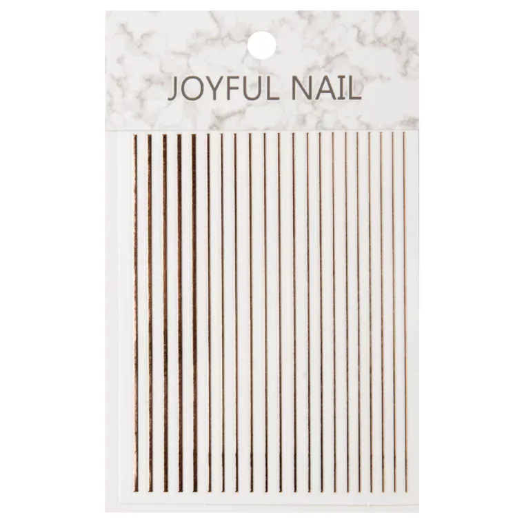 Strip trake za nail art Rose Gold — slika 1