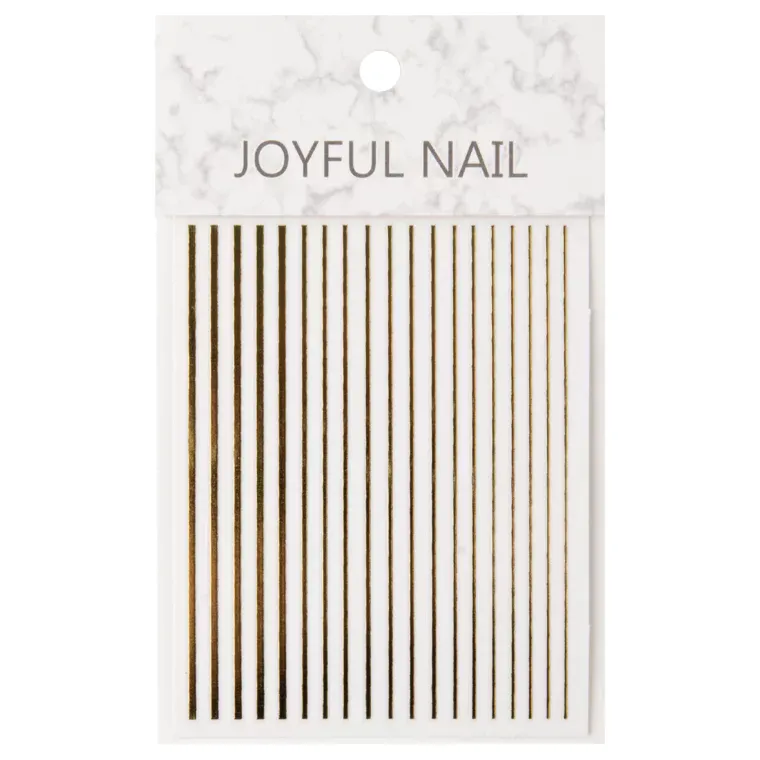 Strip trake za nail art Gold — slika 1
