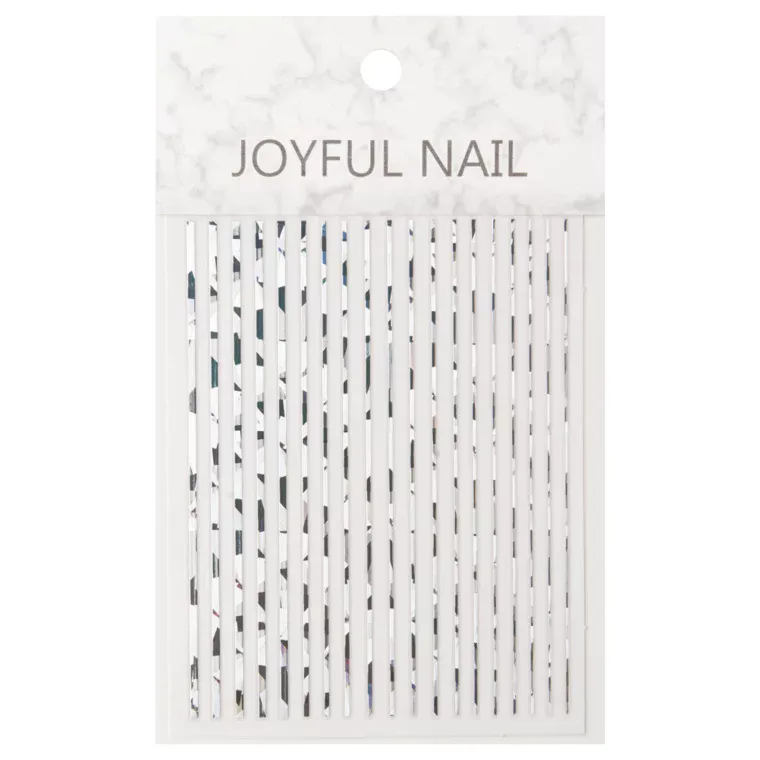 Strip trake za nail art Holo Silver — slika 1