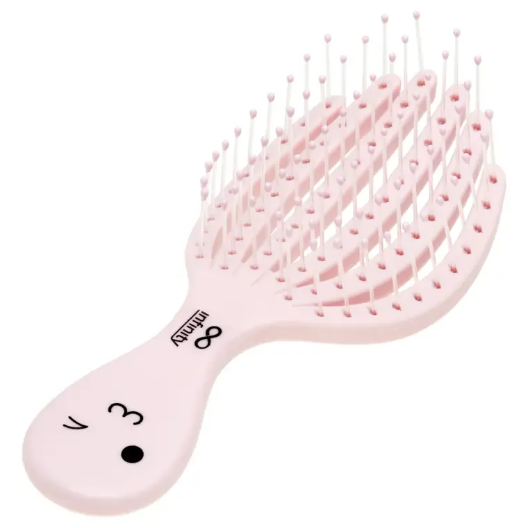 Mini četka za kosu - BIOutiful — Svetloroze — slika 1