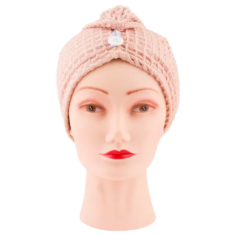 Turban za kosu — Pastelna roze — slika 1