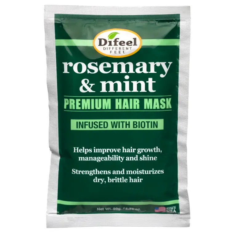 Maska za jačanje kose - ruzmarin i menta — 50 g — slika 1
