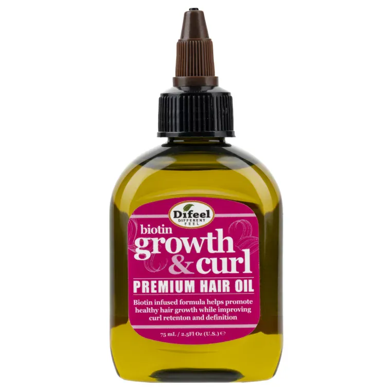 Ulje za rast kovrdžave kose DIFEEL Biotin Growth & Curl 75ml — slika 1