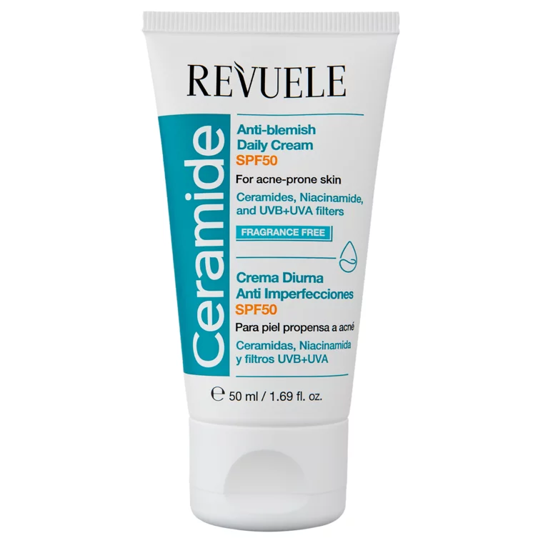 Dnevna krema za lice SPF 50 - Ceramide Anti-Blemish 50 ml