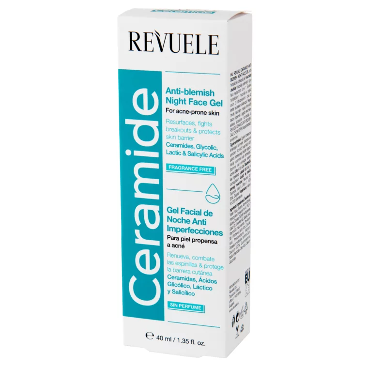 Noćni gel za lice - Ceramide Anti-Blemish 40 ml — slika 3