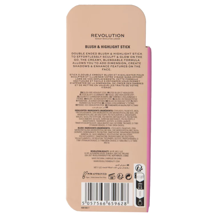 Rumenilo i hajlajter u stiku - Mauve Glow — slika 4