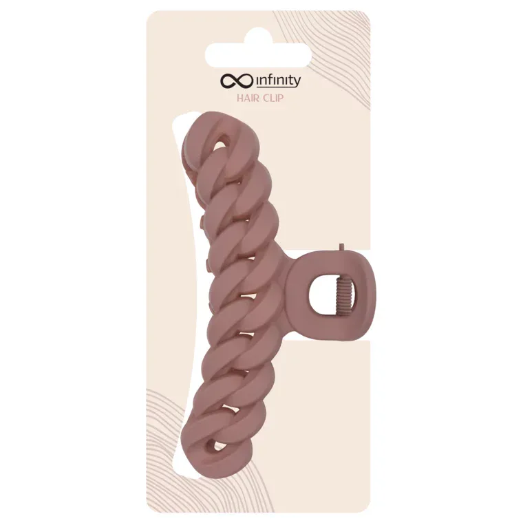 Šnala za kosu - Chain — Svetlobraon — slika 1