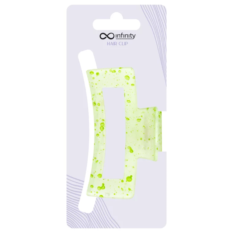 Šnala za kosu - Classic Speckled — Zelena — slika 1