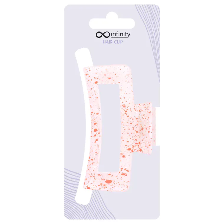 Šnala za kosu - Classic Speckled — Narandžasta — slika 1