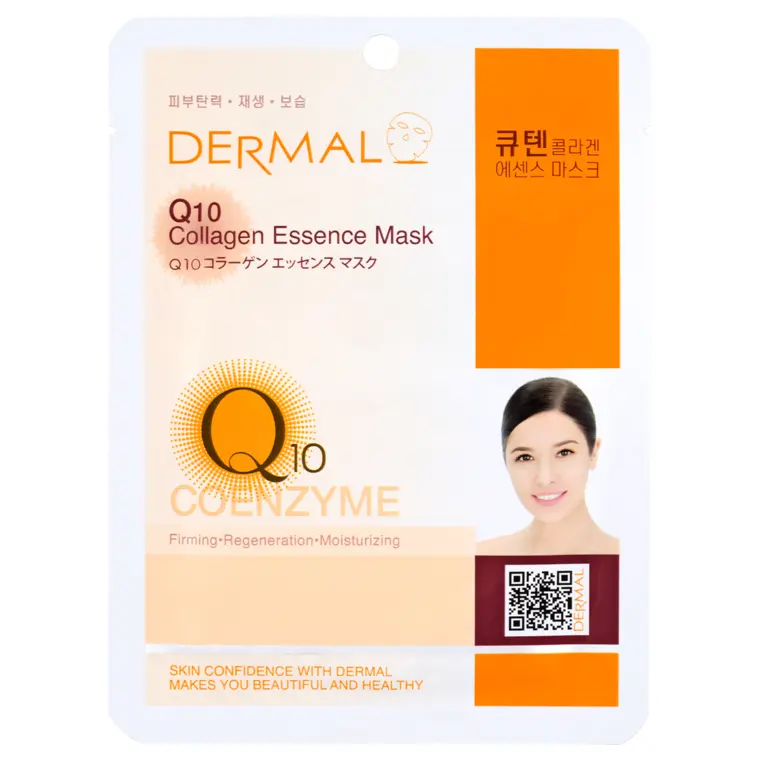 Sheet maska za lice DERMAL Collagen Essence Q10 koenzim