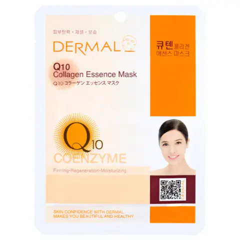 Sheet maska za lice DERMAL Collagen Essence Q10 koenzim
