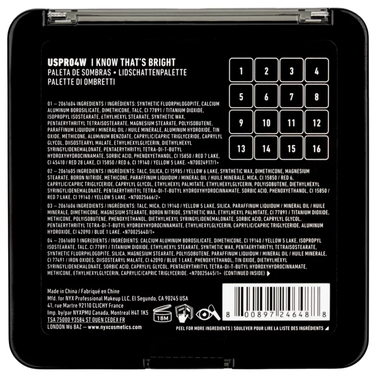 Paleta senki - Ultimate I Know That's Bright — slika 4