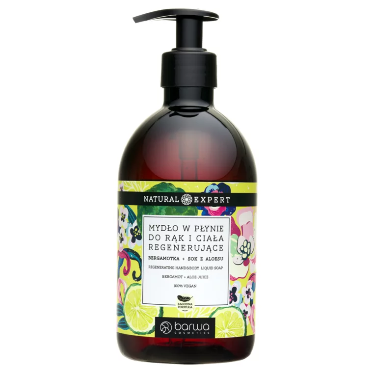 Tečni sapun za ruke i telo - bergamot i aloja 500 ml