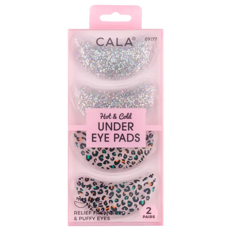 Gel jastučići za predeo ispod očiju - Glitter and Animal Print — slika 1