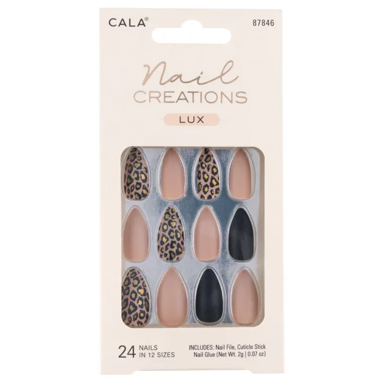 Set press on tipsi CALA Cheetah — slika 1