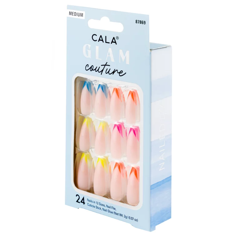 Set press on tipsi CALA Multi Color — slika 3
