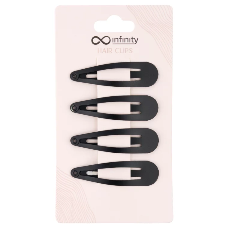 Šnale za kosu INFINITY INF438 crne 4/1