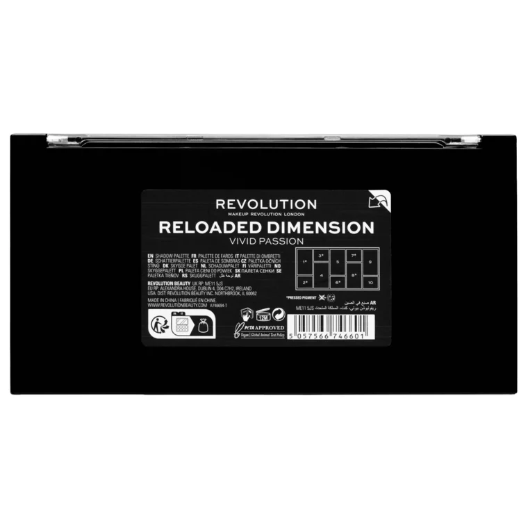 Paleta senki i pigmenata - Reloaded Dimension Vivid Passion — slika 5